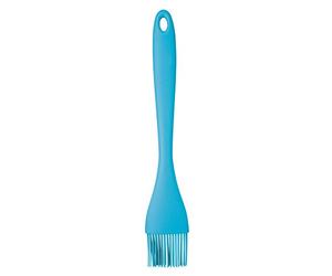 KitchenCraft Colourworks Silicone Basting/Pastry Brush, Blue, 26 cm