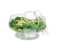 KitchenCraft Coolmovers Salad on Ice Set - Transparent - Acrylic - Salad Bowl