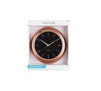KitchenCraft Copper Effect Clock - Assorted - Plastic - Clock