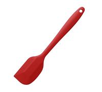 KitchenCraft CWSPATRED Colourworks Silicone Spatula, 28 cm - Red | Heat-resistant up to 260C with a flexible edge to scrape bowls clean and reach tight corners without scratching cookware.