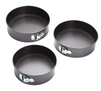 Kitchen Craft - Spring Form Cake Pans - Set of 3 - Mix