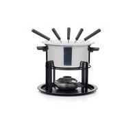 KitchenCraft Deluxe Fondue Set in Silver Kitchencraft Silver