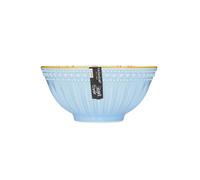 KitchenCraft Detailed Print 4-Piece Ceramic Bowl Set - Multicolour - Stoneware - Bowls