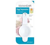 KitchenCraft Egg Separator Tool, Plastic, 14 x 6.5 cm, White