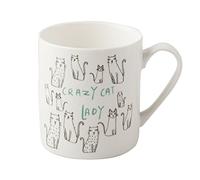 KitchenCraft Everyday Home Cat Mug by Creative Tops, 300 ml (10.5 fl oz)