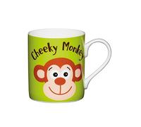 KitchenCraft Fine Bone China Childrens Mug - (Cheeky Monkey)