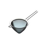KitchenCraft Fine-Mesh Stainless Steel Conical Sieve, 15cm (6"), Silver | Durable Cone Shaped Mesh Strainer, Twin Wire Handle and Bowl Rest, Rust Resistant Stainless Steel, Dishwasher Safe
