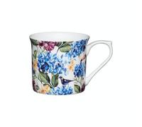 KitchenCraft China 300ml Fluted Mug, Country Floral