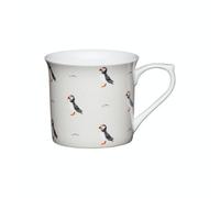 Kitchencraft Fluted Fine Bone China Puffin Mug