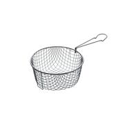 KitchenCraft Frying Basket 18.5cm (7¼"), Tagged in Mid Grey Kitchencraft Mid Grey