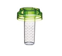 KitchenCraft Healthy Eating BPA-Free Plastic Water Infuser Lid for Jars - Green, 7 x 7 x 10 cm