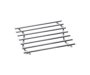 KitchenCraft Heavy-Duty Chrome-Plated Medium Metal Trivet, 27 x 2 cm (1.5" x 8")