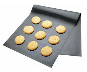 KitchenCraft Heavy Duty Reusable Baking Sheet, Non Stick, Fibreglass, Extra-Large, 8 x 33 cm