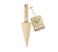 KitchenCraft Home Made Beech Wood Waffle Cone Roller - Brown - Beech Wood - Waffle Making