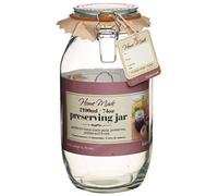 Kitchen Craft Airtight Glass Jar Home Made Clip Top Lid 2.1 L