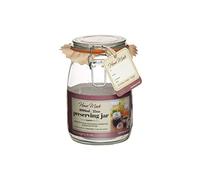 KitchenCraft Home Made Glass Preserving Jar in Clear, Size 1 Litre | Charlies
