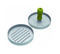 KitchenCraft Home Made Non Stick Burger Press with Recipe in Gift Box, Aluminium Quarter Pounder Maker, 11 cm