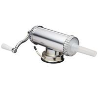 KitchenCraft Home Made Sausage Maker - Silver - Metal - Sausage Maker