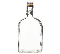 KitchenCraft Home Made Sloe Gin Bottle in Clear, Size 500ml, Glass | Charlies