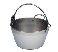 KitchenCraft Home Made Stainless Steel 5 Litre Mini Maslin Pan