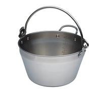 KitchenCraft Home Made Stainless Steel 5 Litre Mini Maslin Pan