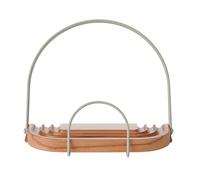 KitchenCraft Idilica Beechwood Cookbook Stand, Adjustable Recipe Book and Tablet Holder, Reading Rest, 23 x 18 x 9cm