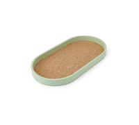 KitchenCraft Idilica Oval Tray with Cork Veneer Natural