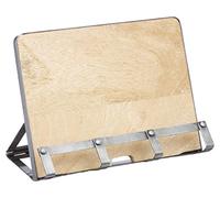 Industrial Kitchen Metal / Wooden Cookbook Stand & Tablet Holder