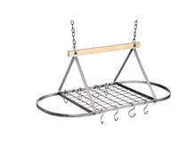 Industrial Kitchen Mango Wood Ceiling Rack
