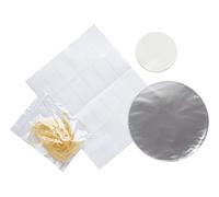KitchenCraft Home Made Jam Jar Cover Kit - Pack of 24, Size 1lb