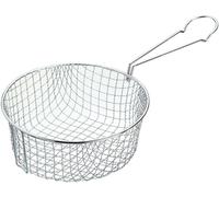 KitchenCraft KCBASKET8 Wire Deep Fryer Basket, Metal, 18.5 cm to Fit 20 cm Chip