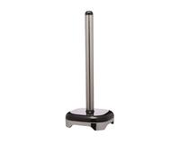 KitchenCraft Kitchen Towel Holder Black Stainless Steel Kitchen Paper Stand