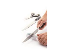 KitchenCraft Knife and Scissor Sharpener Tool Feature Two Blade