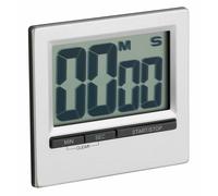 KitchenCraft Large Easy Read Chromed Timer