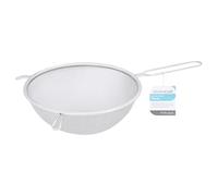 KitchenCraft Large Sieve 2 cm, Stainless Steel, Ideal for Baking and Cooking, Essential Kitchen Accessory, Silver