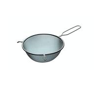 KitchenCraft Large Sieve 20 cm (8 in) with Handle – Tin-Coated Metal, Silver