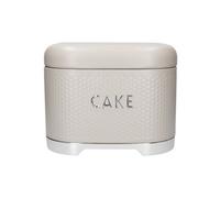 Kitchencraft Large Square Biscuit Tin Storage Cake Jar Kitchen Cream Vintage