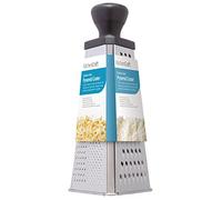 KitchenCraft Large Stainless Steel Triangular Box Grater, 26 cm (1"), Silver