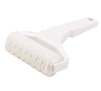 KitchenCraft Lattice Pastry Cutter-Roller, 21 x 13 cm (8" x 5") - White