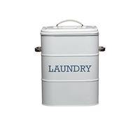Living Nostalgia French Grey Laundry Tin
