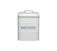 Living Nostalgia French Grey Biscuit Tin