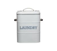 KitchenCraft Living Nostalgia French Grey Laundry Tin