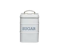 KitchenCraft Living Nostalgia French Grey Sugar Tin