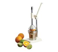 KitchenCraft Living Nostalgia Juicer, Cream/Silver