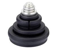 KitchenCraft Ten Piece Traditional Cast Iron Metric Weights Set