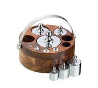 Kitchencraft Metric Weight Set With Stand Silver