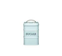 Living Nostalgia Vintage Blue Sugar Tin