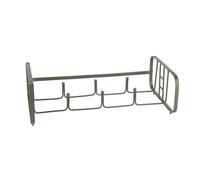 KitchenCraft Living Nostalgia Wire Bottle Rack, Small Wine Rack for 4 Bottles, 22.5 x 44.5 x 13.5cm