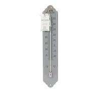 KitchenCraft Living Nostalgia Wall Mounted Thermometer - Grey - Metal - Thermometer