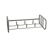 KitchenCraft Living Nostalgia Wire Bottle Rack, Small Wine Rack for 4 Bottles, 22.5 x 44.5 x 13.5cm